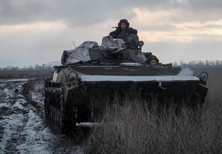 לוחמים אוקראינים ב ווהלדר במחוז דונייצק מלחמה אוקראינה מול רוסיה