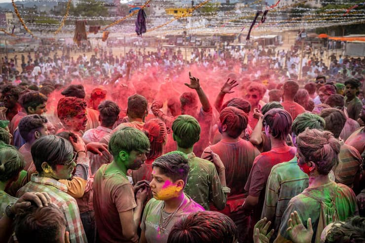 פסטיבל ההולי בהודו