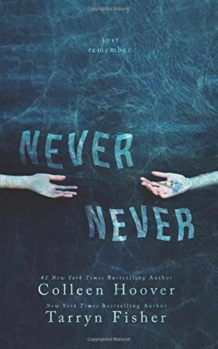 עטיפת Never Never A twisty angsty romance מאת קולין הובר וטרין פישר