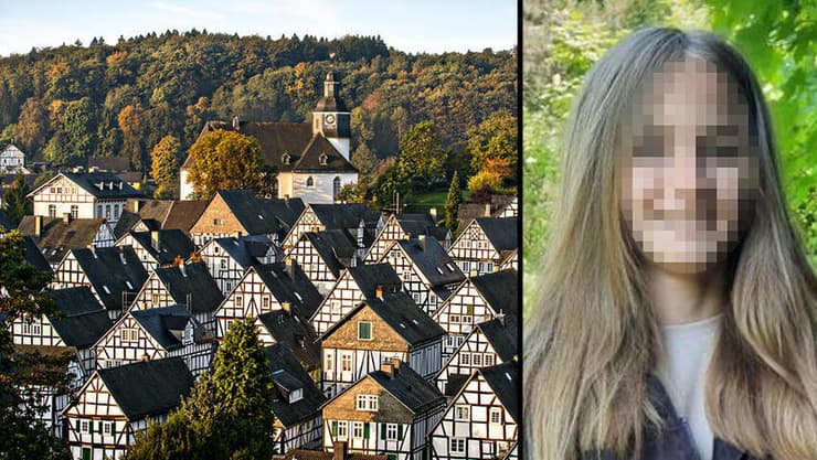 לואיז ילדה בת 12 שנרצחה ב גרמניה בעיירה פרוידנברג רצח על ידי ילדות אחרות