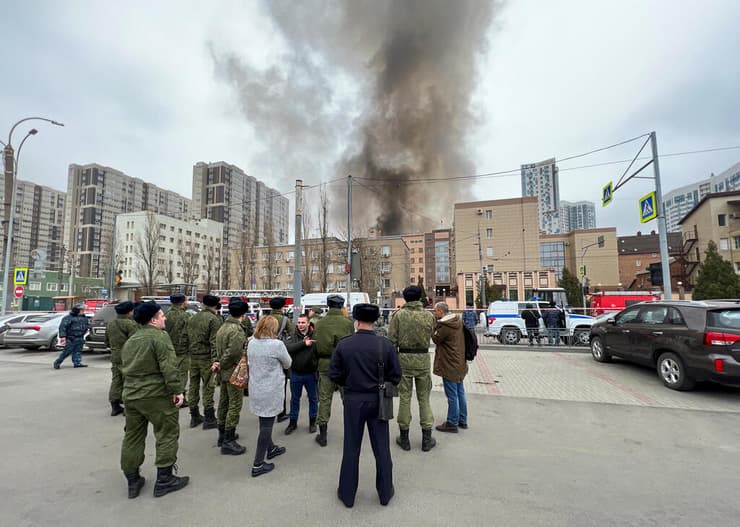 רוסיה פיצוץ הרוג ופצועים ב בניין של ה FSB ב רוסטוב און דון