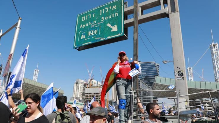 הפגנה בקפלן, תל אביב