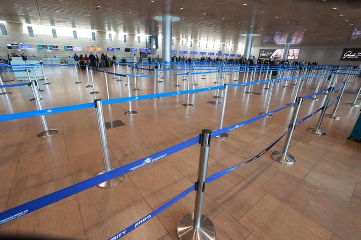 ''אי אפשר לסגור את נתב''ג ליומיים-שלושה'' (צילום: שאול גולן ) עומסים בנתב"ג בעקבות השביתה