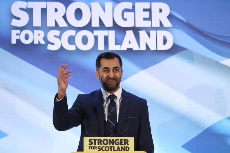 סקוטלנד חמזה יוסף נבחר לראש המפלגה הסקוטית הלאומית