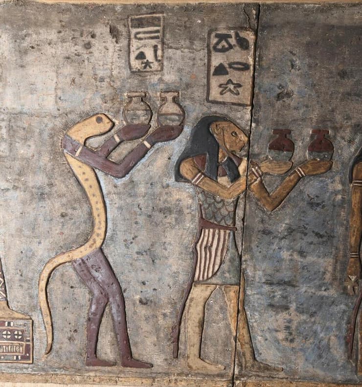 ייצוג קדום של הדקאנים (לוח השנה המצרי)