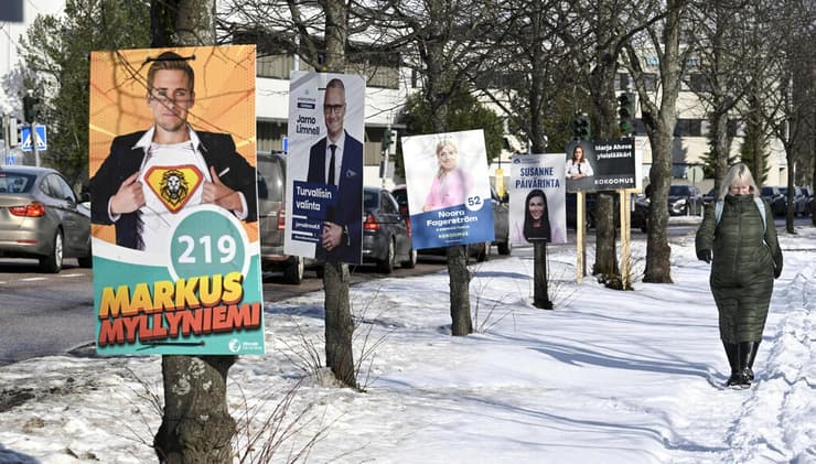 פינלנד בחירות שלטים