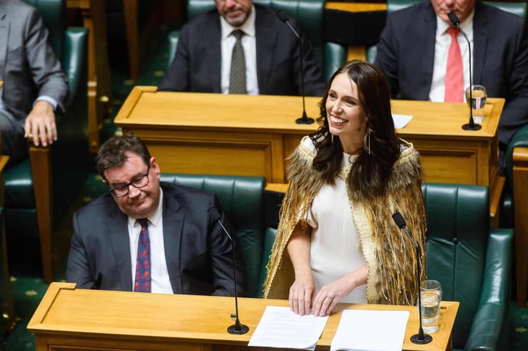 ג'סינדה ארדרן ראש ממשלת ניו זילנד לשעבר נאום פרידה ב פרלמנט