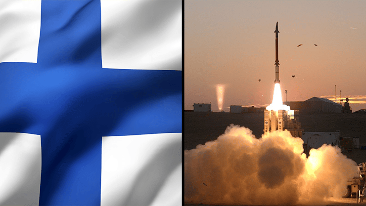ניסוי מ-2015 ב מערכת קלע דוד דגל פינלנד
