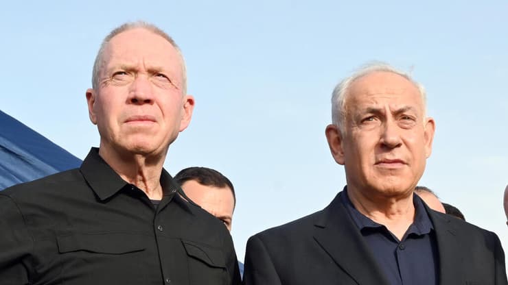 ראש הממשלה בנימין נתניהו ושר הביטחון יואב גלנט בהערכת מצב בזירת הפיגוע