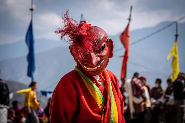 פסטיבל המסכות טסה-צו בבהוטאן