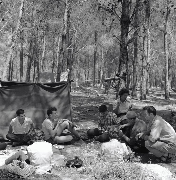 פיקניק ביער עמינדב, 1970