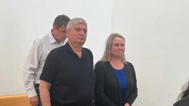 איגור וטטיאנה ליברמן, הוריה של החיילת יוליה ליברמן ז"ל, בבית המשפט
