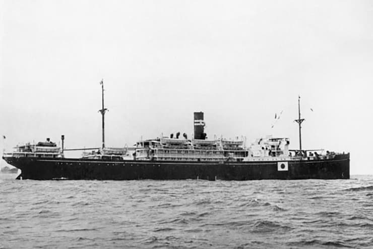מונטבידאו מארו ספינה נמצאה הוטבעה מול חופי הפיליפינים ב 1942 מלחמת העולם השנייה כמעט 1,000 הרוגים