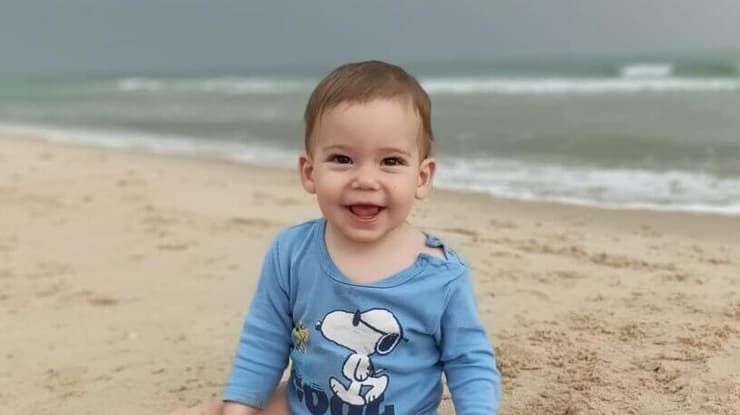 מעיין דוד דומנוביץ' התינוק שנהרג בתאונת הדרכים בכביש 40 בצומת הנגב