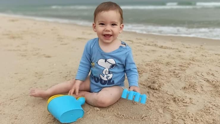 מעיין דוד דומנוביץ' התינוק שנהרג בתאונת הדרכים בכביש 40 בצומת הנגב
