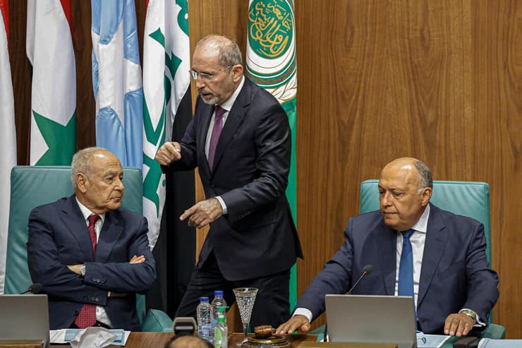 מצרים קהיר ישיבת שרי החוץ של הליגה הערבית החזרת סוריה לארגון