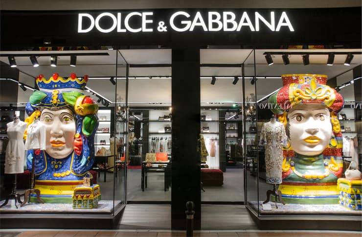 חנות של Dolce & Gabbana