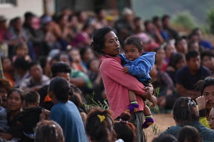 הודו מניפור מהומות אתניות פינוי פליטים