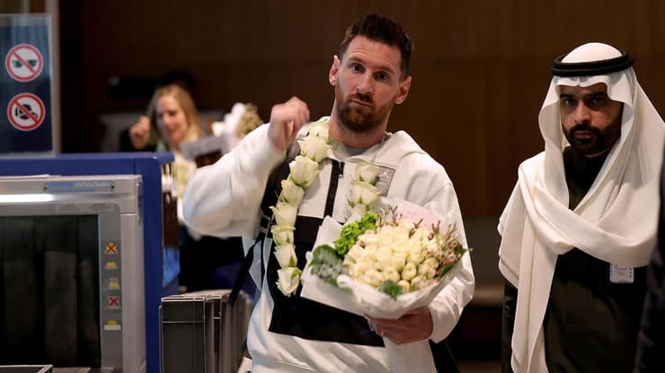 לאו מסי בביקור בסעודיה