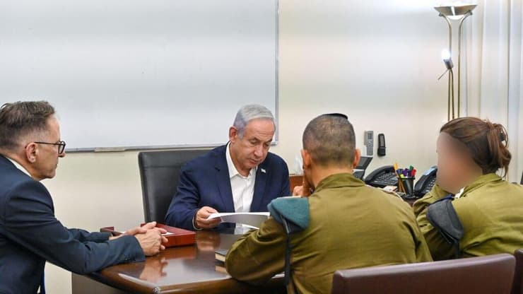 ראש הממשלה נתניהו בהערכת מצב במזכירות הצבאית 