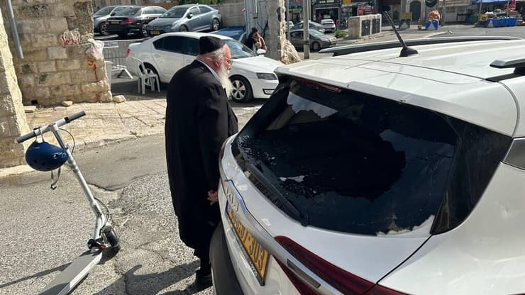אברהם תושב ירושלים הותקף על ידי פורעים בשכונת ראס אל עמוד