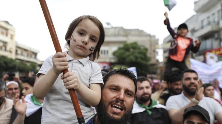 אידליב סוריה מחאה