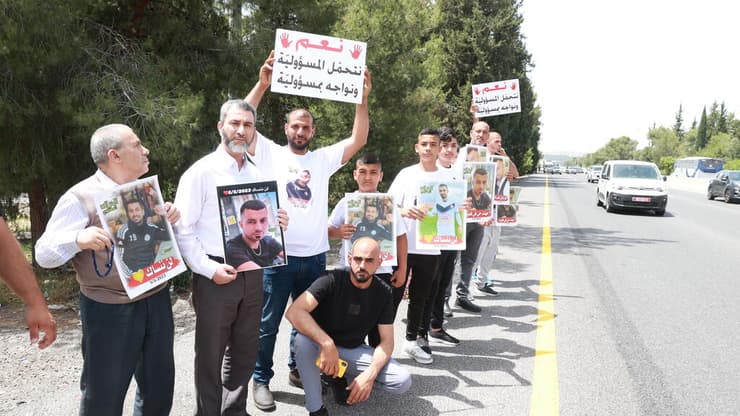 שיירת מכוניות במחאה נגד הפשיעה בחברה הערבית