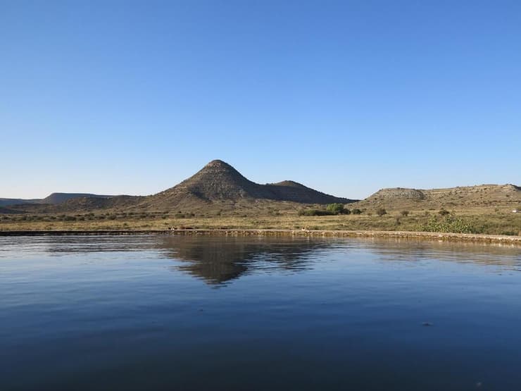 האזור שבו נמצאו מאובני טורף העל אינוסטרנסביה בדרום אפריקה