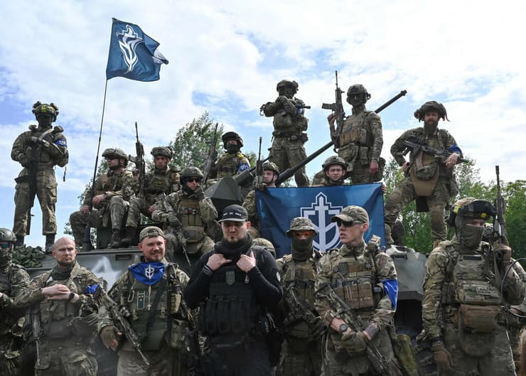 ארגון המורדים חיל המתנדבים הרוסי אוקראינה גבול רוסיה