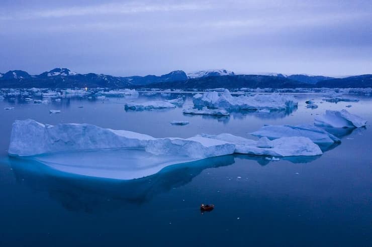 קרחונים בגרינלנד