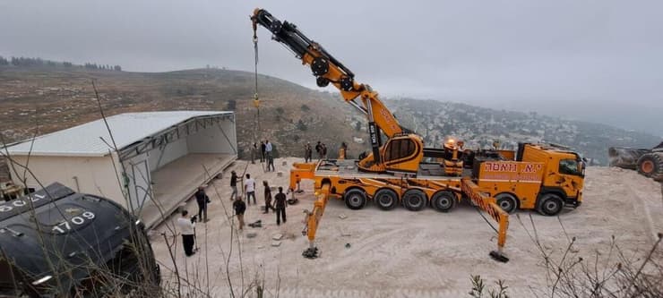 ישיבה חומש שהוקמה במיקום חדש באדמות מדינה