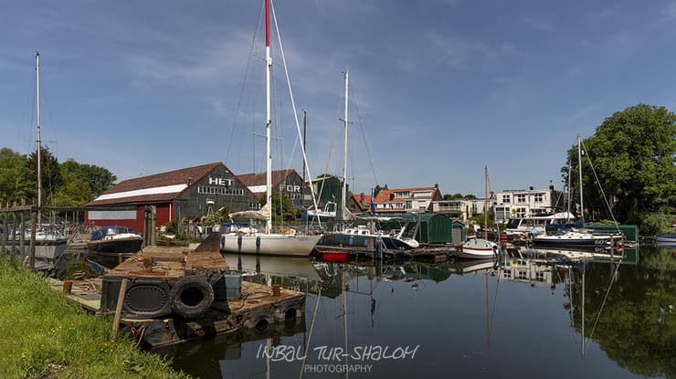 המאגר בשכונת Nieuwendammerdijk