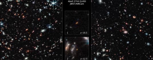  הגלקסיות הבראשיתיות כפי שנצפות בטלסקופ החלל ווב – כמו מחט בערימת שחת