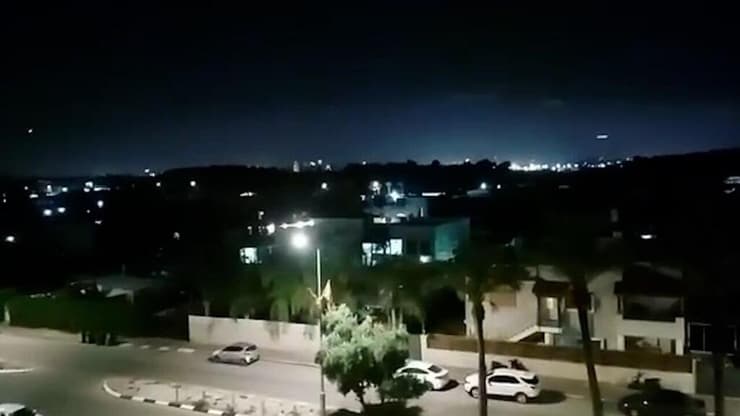 תיעוד הירי מלוד לעבר ניר צבי