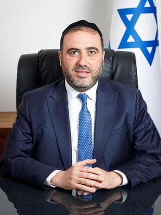 שר הבריאות משה ארבל (צילום: גדעון שרון, לע״מ) השר משה ארבל