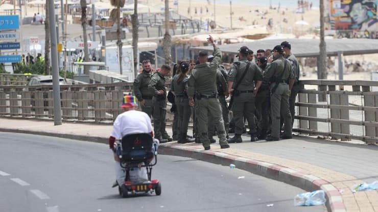 היערכות משטרת ישראל לקראת מצעד הגאווה בתל אביב