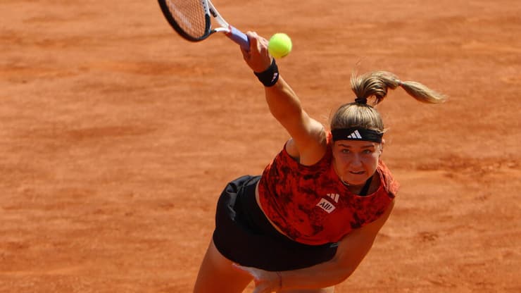 הטניסאית הצ'כית קרולינה מוחובה
