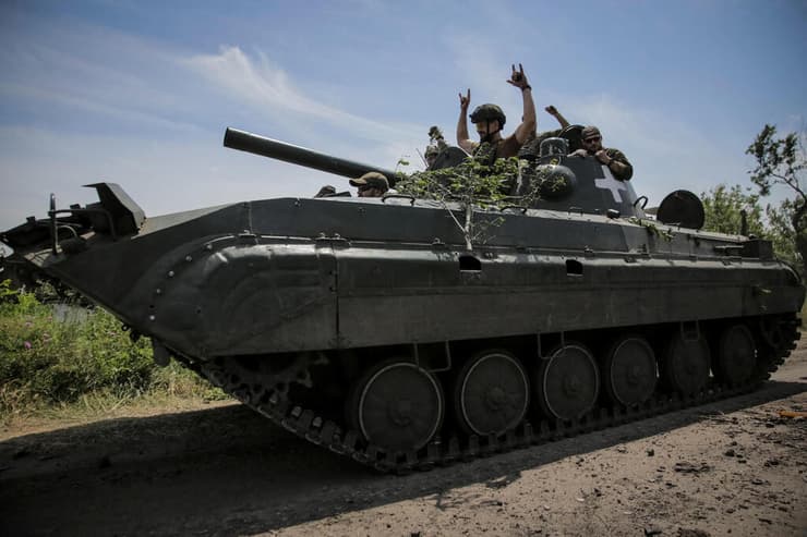 צבא אוקראינה מתקפת נגד מחוז דונייצק
