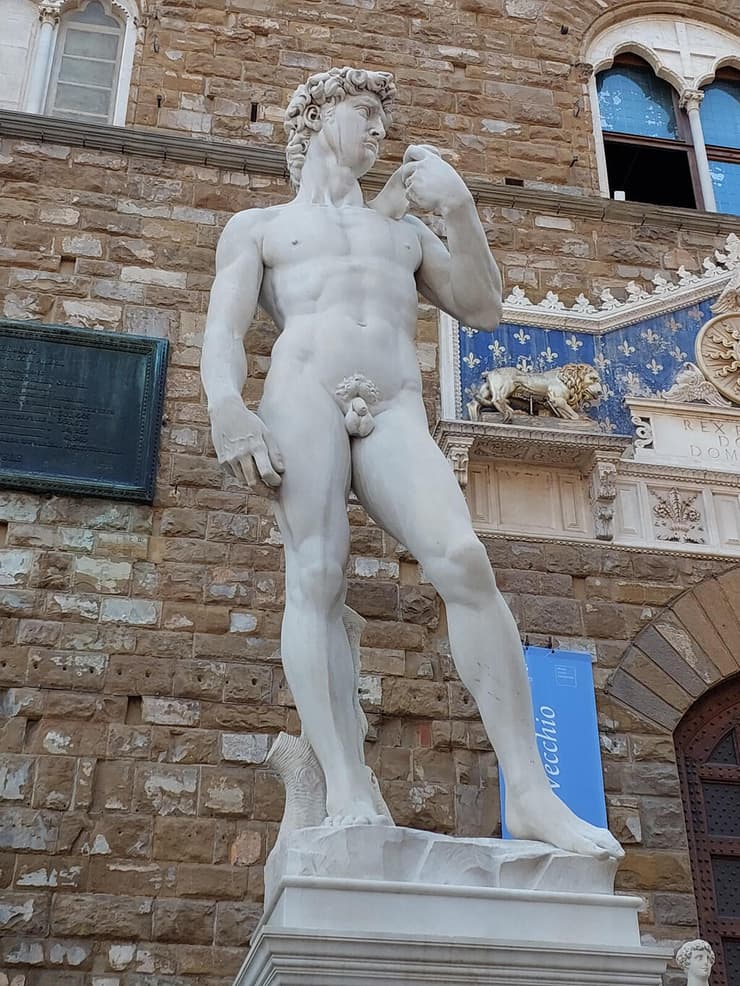 העתק של פסל דוד בכיכר הסניורה, פירנצה