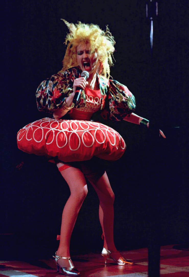 סינדי לאופר בהופעה, 1986
