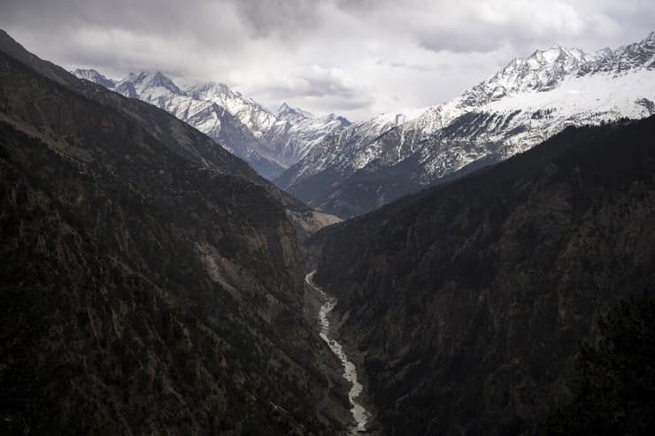 נהר הסטלוג', אחד מיובליו הגדולים של נהר האינדוס - הנהר הגדול בפקיסטן - באחד מהאזורים שיושפעו לרעה כתוצאה מההתחממות הגלובלית