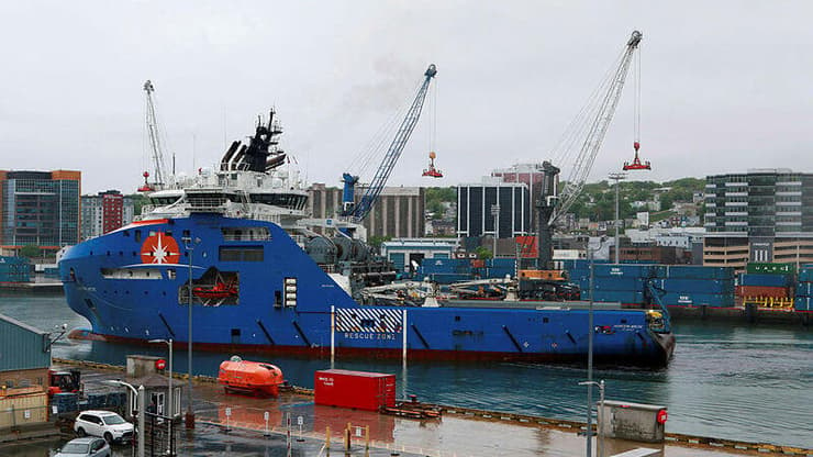 חילוץ הריסות הצוללת "טיטאן"