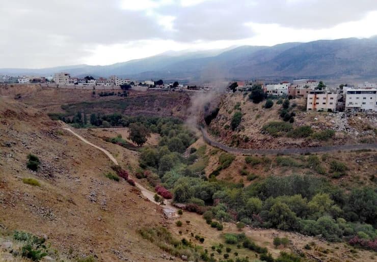 פיצוץ בגבול לבנון