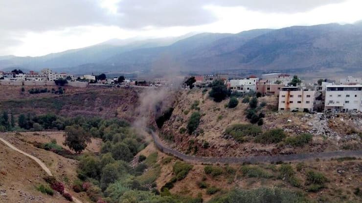פיצוץ בגבול לבנון