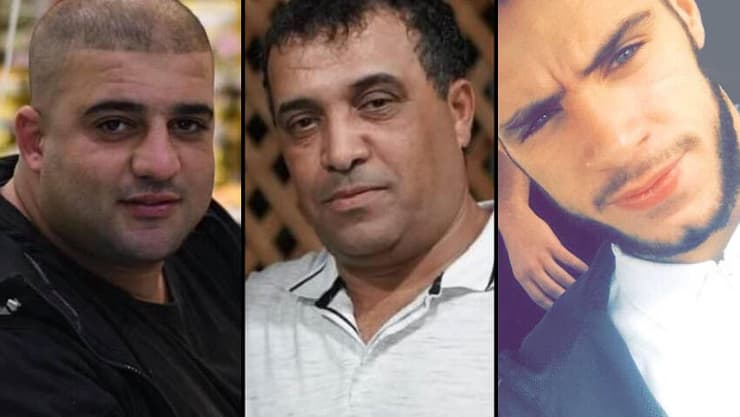   שלושה נרצחים בתוך שעות אמש. אלקאדר עואיסי, אבו הלאל וואני 