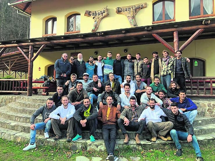 צוות שמוליק בטיול ברומניה