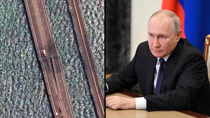 נשיא רוסיה פוטין בדיון עם בכירי ממשלתו על מתקפה נגד גשר קרים מלחמה אוקראינה