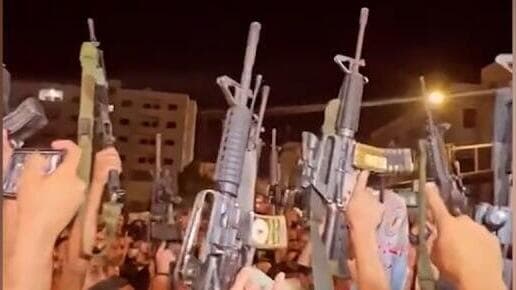 מחאה בג'נין נגד מדיניות המעצרים של הרשות הפלסטינית