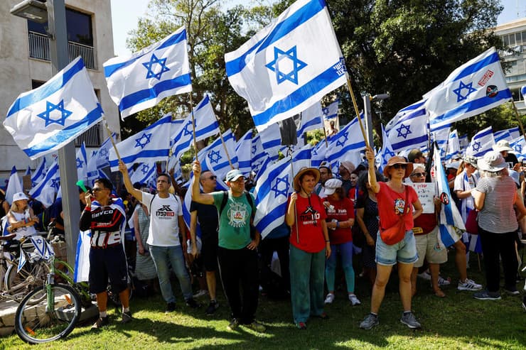 מחאה בתל אביב