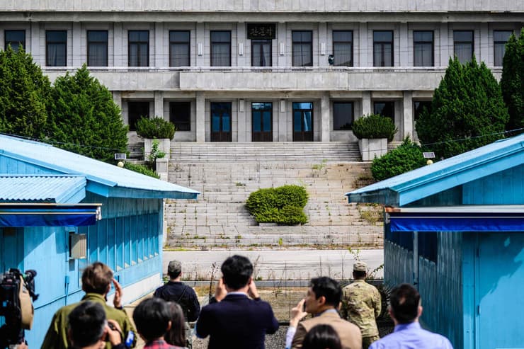 גבול דרום קוריאה צפון קוריאה האזור הביטחוני המשותף 